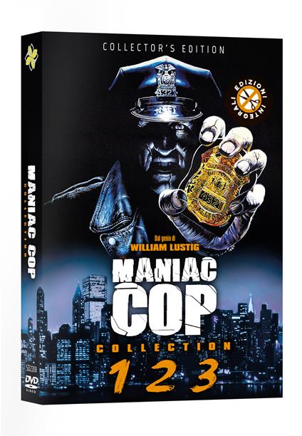 Maniac Cop Collection 1+2+3 - Collector's Edition (3 DVD) di William Lustig