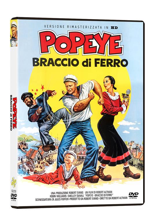 Popeye - Braccio di ferro - Rimasterizzato in HD di Robert Altman - DVD