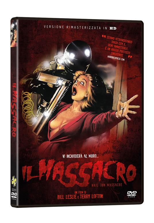 Il massacro - Rimasterizzato in HD (DVD) di Bill Leslie,Terry Lofton - DVD