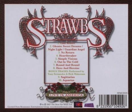 Live in America - CD Audio di Strawbs - 2