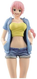 Banpresto One Piece Dxf Jeans Freak 09 Rebecca Yellow Shirt Pvc Statue New