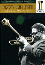 Dizzy Gillespie. Live in '58 & '70. Jazz Icons (DVD)
