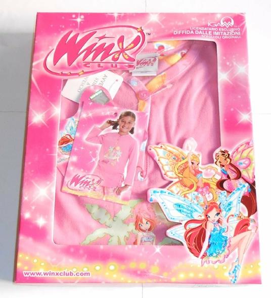 Winx Club Pigiama Rosa Scuro Bloom 2-4 anni - Rainbow - Idee regalo | IBS