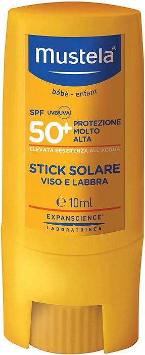 Mustela Stick Solare Viso e Labbra Protezione Molto Alta SPF 50+ - Schiroli  Farmaceutici - Per la culla e il passeggino - Giocattoli | IBS