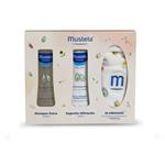 Mustela Idea Regalo Cofanetto Con Bagnetto e Shampoo Con Turbante Incluso