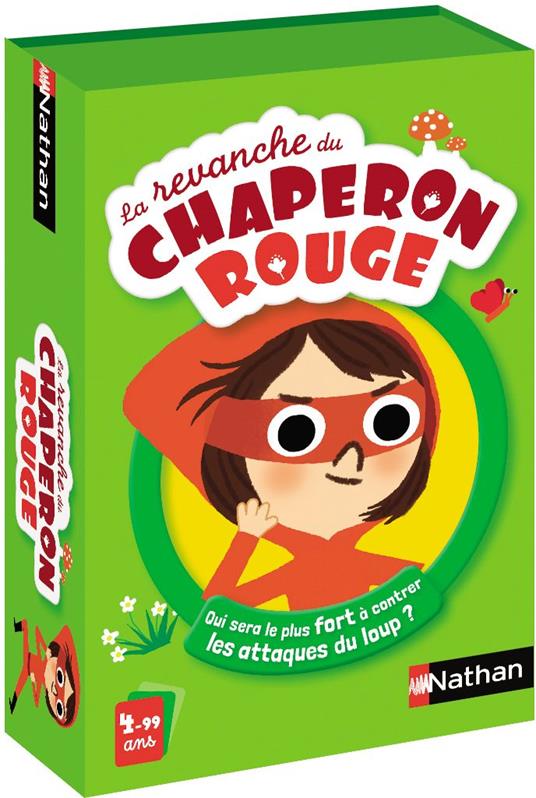 Nathan 31138 Gioco di Carte La Revanche Du Chaperon Rouge (La Vendetta di Cappuccetto Rosso), Versione Francese - 4