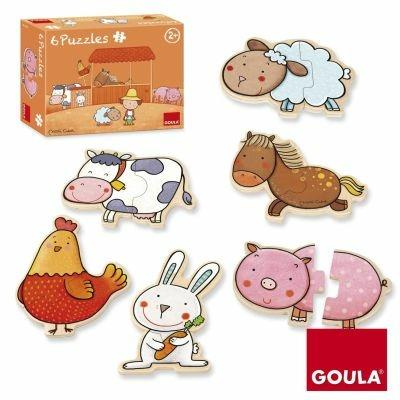 Goula Carla's Farm Puzzle con formine 2 pezzo(i) - 3