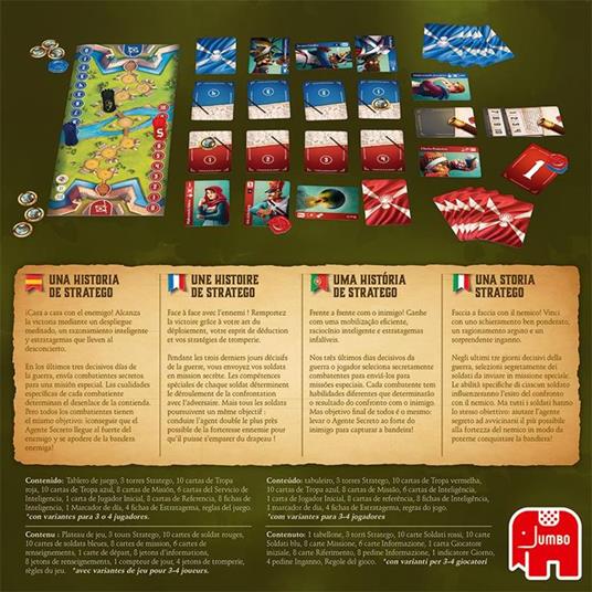 Jumbo 62408 gioco da tavolo Bambini Gioco Trivia - Jumbo - Giochi di ruolo  e strategia - Giocattoli