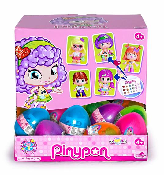 Pinypon. Uovo Con 1 Personaggio Display 25 Pz