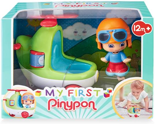 My first Pinypon- Elicottero per Bambini/e da 1 a 3 Anni, Multicolore, 700016383