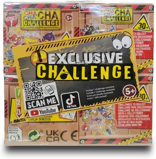 CHACHACHA CHALLENGE, Challenge, set di 4 pezzi, giochi per allensione/defi, con accessori per gli allenamenti, giocattolo per bambini a partire dai 5 anni, CHA03 - 2