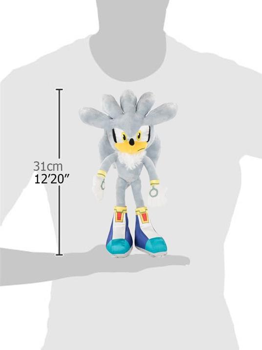 Sonic 2 Silver Peluche 30cm Sega - 4