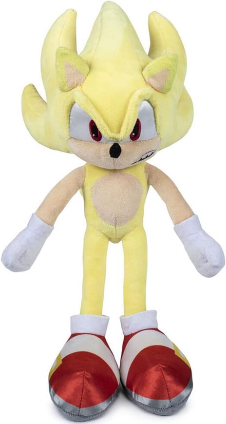 Sonic 2 Super Sonic Peluche 44cm Sega - 5