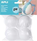 APLI 946038 – Confezione da 4 palline, 45 mm