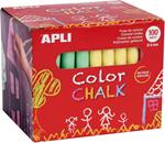 Apli Kids 14575 Gesso Col Assortiti Tondo, 100U