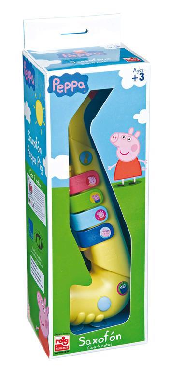 Peppa Pig. Saxofono 4 Note