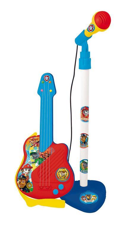 Paw Patrol. Chitarra con Microfono