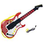 Reig 5251 Minnie & Me, Chitarra Elettrica con Microfono, Auricolare e Melodie