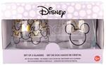 Disney Minnie Set Di 2 Cristallo Bicchieri Stor