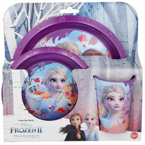 Set Pappa Bambini Scuola Disney Frozen 2 Con Bicchiere E Piatti Asilo  Bambina - ND - Idee regalo | IBS