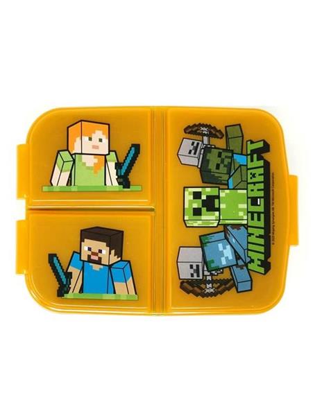 Minecraft Portamerenda scomparto multiplo