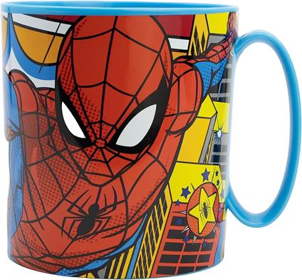 Spiderman Tazza Plastica ml. 350 Microonde