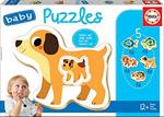 Educa Borras Baby Puzzles Pets Puzzle, Colore Vario, 17573