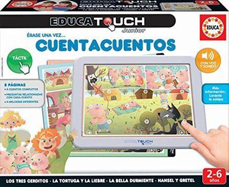 Educa EducaTouch Junior: Érase una Vez… Contachilometri 2, con musica e canzoni, gioco educativo per bambini, a partire da 24 mesi (17952)