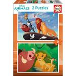 EDUCA - Puzzle - 2x48 IL RE LEONE