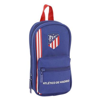 Astuccio Zaino Atlético Madrid Blu Marino (33 Pezzi)