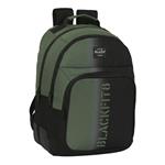 Zaino Scuola BlackFit8 Gradient Nero Verde militare (32 x 42 x 15 cm)