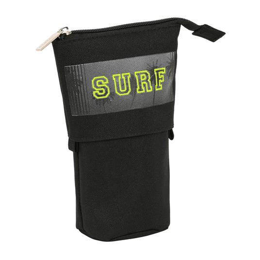 Astuccio Portapenne Safta Surf Nero (8 x 19 x 6 cm)