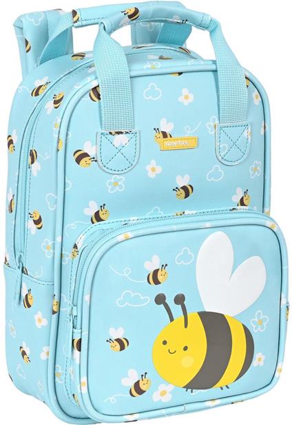 Zaino Scuola Safta Abeja Azzurro Chiaro (20 x 28 x 8 cm)