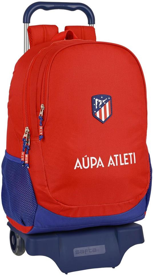 Trolley per la Scuola Atlético Madrid Rosso Blu Marino (32 x 44 x 16 cm) -  Atlético Madrid - Cartoleria e scuola