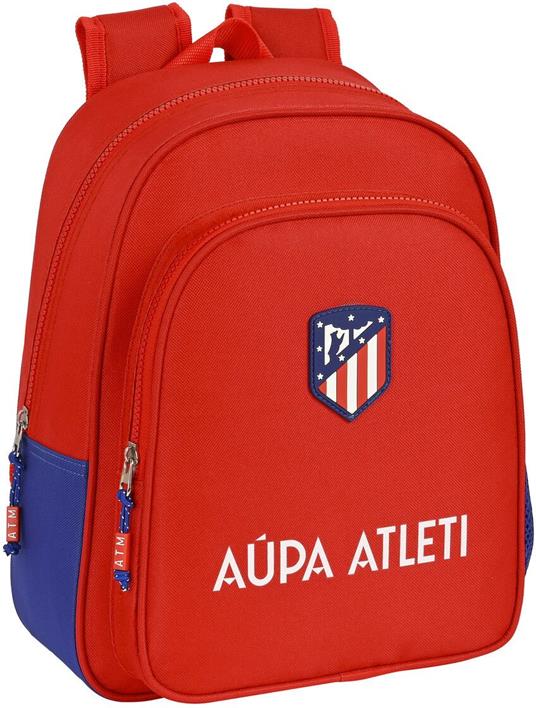 Zaino Scuola Atlético Madrid Rosso Blu Marino (27 x 33 x 10 cm)