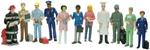 Miniland Educational 154177 Astuccio di Figure per Imparare i uffici, 11 Pezzi