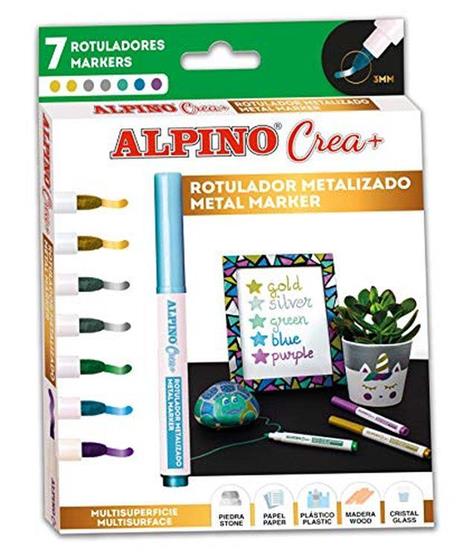 Alpino 8413240535232 Pennarello, Confezione da 7 Pezzi