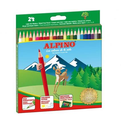Alpino AL010658 pastello colorato 24 pezzo(i) Multicolore