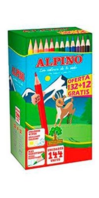 Alpino C0131144 – Confezione di 144 matite - Alpino - Cartoleria e scuola