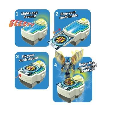 Invizimals Z-com Playset con Luci, Suoni e Realtà Aumentata - 3