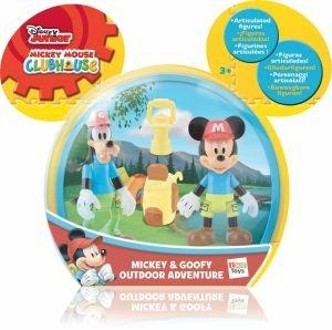 La Casa di Topolino. Personaggi Articolati. Pack Topolino e Pippo Avventure All'Aria Aperta - 4