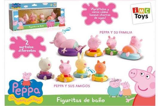 Imc Toys 360037 Peppa Pig. Figurine per Il Bagno Assortimento - 3