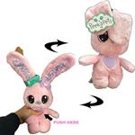 Peluche Peekapets Coniglio Rosa Cucù  906778