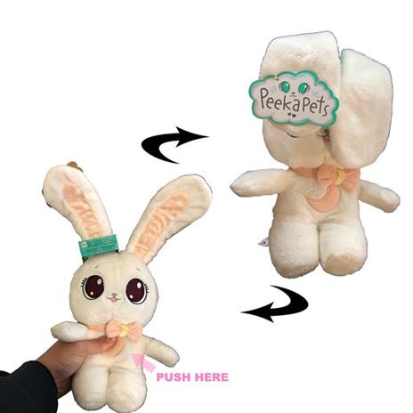 Peluche Peekapets Coniglio Bianco Cucù  906785