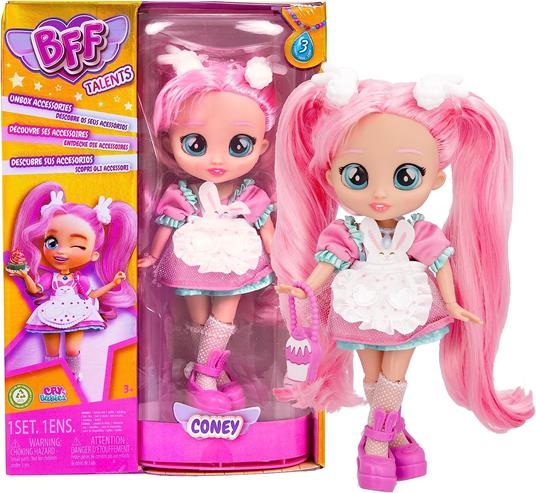 Bff By Cry Babies Serie 3 Coney - Imc Toys - Casa delle bambole e Playset -  Giocattoli