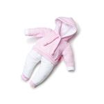 Baby Susu' Completo Sportivo Rosa E Bianco