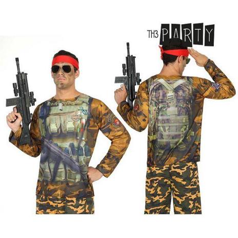 Maglia per adulti Th3 Party 7673 Camuffamento - 2