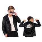 Costume Per Bambini Grease Nero 1 Pezzo 3-4 Anni