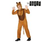 Costume per Bambini Leone (2 Pcs) 10-12 Anni