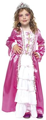 Costume Principessa Rosa Taglia M 5-7 anni